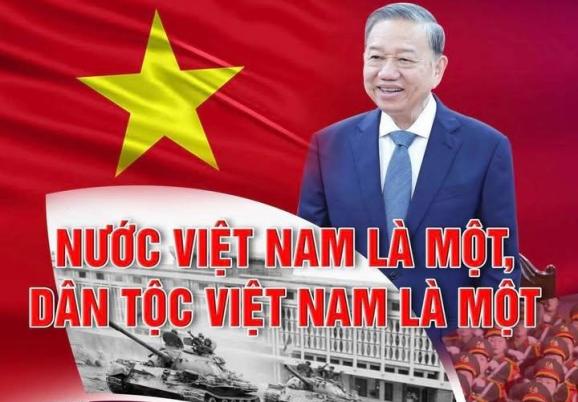Nước Việt Nam là một, dân tộc Việt Nam là một Nước Việt Nam là một, dân tộc Việt Nam là một