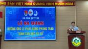 Ra quân hưởng ứng Lễ phát động phong trào Bình dân học vụ số xã Tân Quy Tây