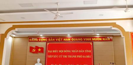 Đại biểu HĐND tỉnh Đồng Tháp tiếp xúc cử tri tại xã Tân Quy Tây: Ghi nhận ý kiến, giải quyết nguyện vọng của nhân dân