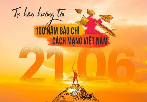 CHÀO MỪNG KỶ NIỆM 100 NĂM NGÀY BÁO CHÍ CÁCH MẠNG VIỆT NAM (21/6/1925 - 21/6/2025) CHÀO MỪNG KỶ NIỆM 100 NĂM NGÀY BÁO CHÍ CÁCH MẠNG VIỆT NAM (21/6/1925 - 21/6/2025)